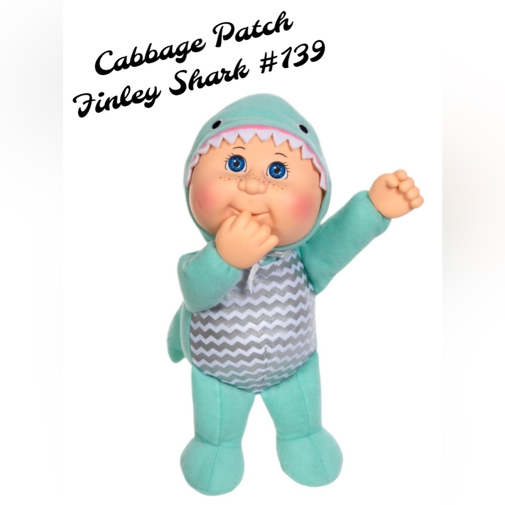 #139 Finley Shark Cabbage Patch Kids Cuties
